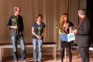 Tom Heithoff, Silvia Plail, Natascha Gangl, Jochen Meißner. Bild: Golo Föllmer.